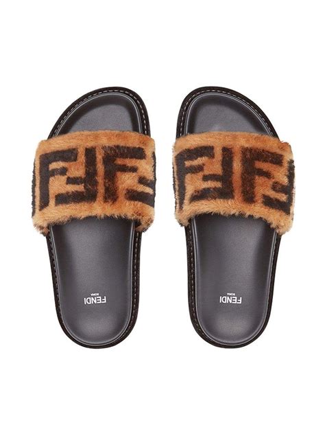 fendi slippers fur|fendi slippers for women.